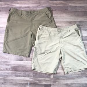 2 Pairs UA Golf Shorts